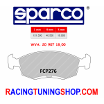 Pastiglie freno Sparco anteriori Ford Escort, Orion, Sierra, Granada